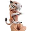 WowWee Wow Wee Fingerlings Untamed - Tigre dente di sciabola Bonesaw, Marrone, One Size