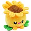 Joy Toy - Flowies girasole fiore in peluche, 16 x 20 cm