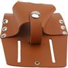 Chiyyak Multifunzionale per Metro a Nastro, Borsa per Attrezzi in Pelle PU per Tecnico Carpentiere, 7,5 X 9,2 X 13,1 Cm