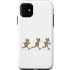 Funny Jogging Runner Sarcasm Gift Idea M Custodia per iPhone 11 Divertente runner da corsa con renna sarcastica e cervo