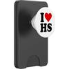 I HEART LOVE HS AMO UN CUORE, LUI È SUO. PopSockets PopWallet per MagSafe