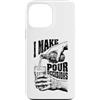 Grandio Design Beer & Alcohol Lover Drin Custodia per iPhone 13 Pro Max Funny Beer Lover I Make Pour Decisions Hands - Bottiglia da pinta