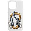 Mountain Climbing Climber Gifts Custodia per iPhone 14 Pro Max Carabiner Rope Climbing Mountaineering Climber Gear