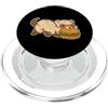 ferret burger cute animal snack thief ka Furetto Sneaks Burger Cartone animato PopSockets PopGrip per MagSafe