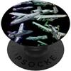 Dinosaurus Rekx A-10 Warthog Jet Planes Grafica a spettro completo colorato PopSockets PopGrip Adesivo