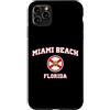 Miami Beach FL Souvenirs & Gifts by DV8s Custodia per iPhone 11 Pro Max Miami Beach Florida (FL)