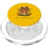 Wild Fungi And Botany Graphic Morel Chanterelle Funghi Hunter Micologia Arte PopSockets PopGrip per MagSafe