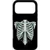 Skeleton Rib Cage Halloween Anatomy Goth Custodia per iPhone 17 Pro Max Gabbia toracica vintage scheletro Halloween Gothic Anatomy Art