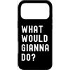 What Would Gianna Do? Birthday Name Funn Custodia per iPhone 17 Pro Max Cosa Avrebbe Fatto Gianna?