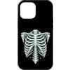 Skeleton Rib Cage Halloween Anatomy Goth Custodia per iPhone 12 Pro Max Gabbia toracica vintage scheletro Halloween Gothic Anatomy Art