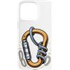 Mountain Climbing Climber Gifts Custodia per iPhone 15 Pro Max Carabiner Rope Climbing Mountaineering Climber Gear