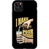 Grandio Design Beer & Alcohol Lover Drin Custodia per iPhone 11 Pro Max Funny Beer Lover I Make Pour Decisions Hands - Bottiglia da pinta