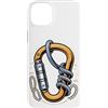 Mountain Climbing Climber Gifts Custodia per iPhone 14 Plus Carabiner Rope Climbing Mountaineering Climber Gear
