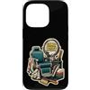 Jimbeels Custodia per iPhone 13 Pro CHAIR RESET Riordino Barbiere