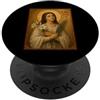 St. Maria Goretti Icon Elegante Icona Cattolica di Santa Maria Goretti PopSockets PopGrip Adesivo