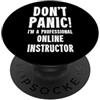 University & College Staff Gifts & T-Shi Istruttore Online PopSockets PopGrip Adesivo