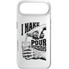 Grandio Design Beer & Alcohol Lover Drin Custodia per iPhone Air Funny Beer Lover I Make Pour Decisions Hands - Bottiglia da pinta