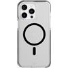 tech21 Evo - Custodia Crystal per iPhone 15 Pro Max, compatibile con MagSafe, custodia protettiva contro gli urti, colore: Nero grafite
