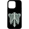 Skeleton Rib Cage Halloween Anatomy Goth Custodia per iPhone 15 Pro Max Gabbia toracica vintage scheletro Halloween Gothic Anatomy Art
