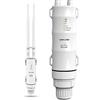 WAVLINK Ripetitore WiFi esterno AC600, extender WiFi esterno con Power Over Ethernet, impermeabile IP65, Gigabit RJ45, 2 antenne da 7 dBi per 150 m all'aperto