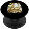 Divertente giocatore di Korfball Korf sq Korfball Grandpa Divertente regalo per la squadra PopSockets PopGrip Adesivo