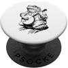 Giant Step Design Co. Banjo Giocare Rospo Rana Bullfrog Bluegrass Festival PopSockets PopGrip Adesivo