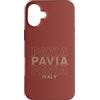 Italy born and Italian apparel Custodia per iPhone 16 Plus Vintage Pavia Italia