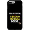 Regali Ironici Lavoro Smart Working e Uf Custodia per iPhone 7 Plus/8 Plus Sono Multitasking Divertente Lavoro Ufficio: Sbaglio