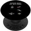 Gamer Tech Enthusiast For PC Builder Funny Saying Check Out My Six Pack Sarcastico PopSockets PopGrip Adesivo