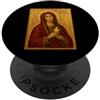 Icona di Santa Maria Maddalena Elegante icona cattolica di Santa Maria Maddalena PopSockets PopGrip Adesivo