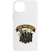 Jimbeels Custodia per iPhone 14 Plus FADE TOOLS READY Attrezzi Barbiere