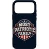 Patriotic USA America Anniversary Pride Custodia per iPhone 17 Pro Max Famiglia Patriottica 4 luglio