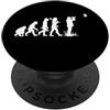 Miftees Birdwatching Tees Evoluzione del birdwatching PopSockets PopGrip Adesivo