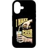 Grandio Design Beer & Alcohol Lover Drin Custodia per iPhone 17 Funny Beer Lover I Make Pour Decisions Hands - Bottiglia da pinta