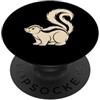 Skunks Lover Gifts Skunk Line Art Skunk Lover Minimalist PopSockets PopGrip Adesivo