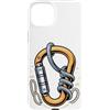 Mountain Climbing Climber Gifts Custodia per iPhone 15 Plus Carabiner Rope Climbing Mountaineering Climber Gear