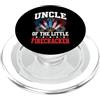 Uncle of the Little Firecracker Family F Zio del piccolo petardo 4 luglio Divertimento PopSockets PopGrip per MagSafe