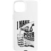 Grandio Design Beer & Alcohol Lover Drin Custodia per iPhone 15 Plus Funny Beer Lover I Make Pour Decisions Hands - Bottiglia da pinta