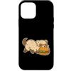 ferret burger cute animal snack thief ka Custodia per iPhone 12 mini Furetto Sneaks Burger Cartone animato