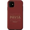 Italy born and Italian apparel Custodia per iPhone 11 Vintage Pavia Italia