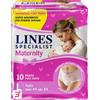 FATER SPA LINES SPECIALIST MATERNITY MUTANDINA ASSORBENTE PER PERDITE POST PARTO MISURA LARGE 10 PEZZI