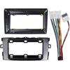 Eofooq Cornice Autoradio Per Toyota Per Auris E150 2006-2011 2Din GPS DVD Radio Fascia Telaio Stereo Pannello Dash Trim Kit Telaio Adattatore Autoradio