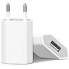 Goconecto (2 Packs) Caricabatterie Rapido USB Adattatore presa USB Universale (5W 5V 1A) adatto a viaggi compatibilità universale