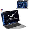 YealRed per Macbook Air 15 pollici Pellicola Protettiva Magnetica Privacy | Mac Air 15 pollici (2026-2023 M5/M4/M3/M2), Protettiva per Privacy Mac 15,3, Pellicola Protettiva Rimovibile