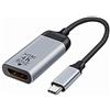 NFHK - Cavo adattatore da USB-C tipo C a HDMI, 4 K, 60 Hz, 1080 p, per tablet e telefono e computer portatile