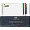 new net NewNet Batteries - Batteria [ 10.8-11.1 V - 5600 mAh - 60 Wh ] Compatibile con Mac Book 13 A1185 A1181