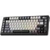 RK ROYAL KLUDGE Tastiera Meccanica L75, RGB, 2.4Ghz/BT/Wired, Cream Switch, Knight Black