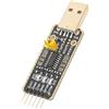 Annadue Adattatore USB a UART TTL, Modulo di Comunicazione Seriale CH343G 6 Mbps con Protezione Sovracorrente e Sovratensione, Compatibile con PC