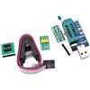 Reland Sun Scheda Bios MX25L6405 W25Q64 USB Programmatore LCD Burner CH341A Progammer per serie 24 25 (Progra kit)