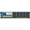 Global Memory - Memoria RAM DDR da 1 GB, 266 MHz, PC2100, 184 pin, DIMM per PC desktop/schede madri